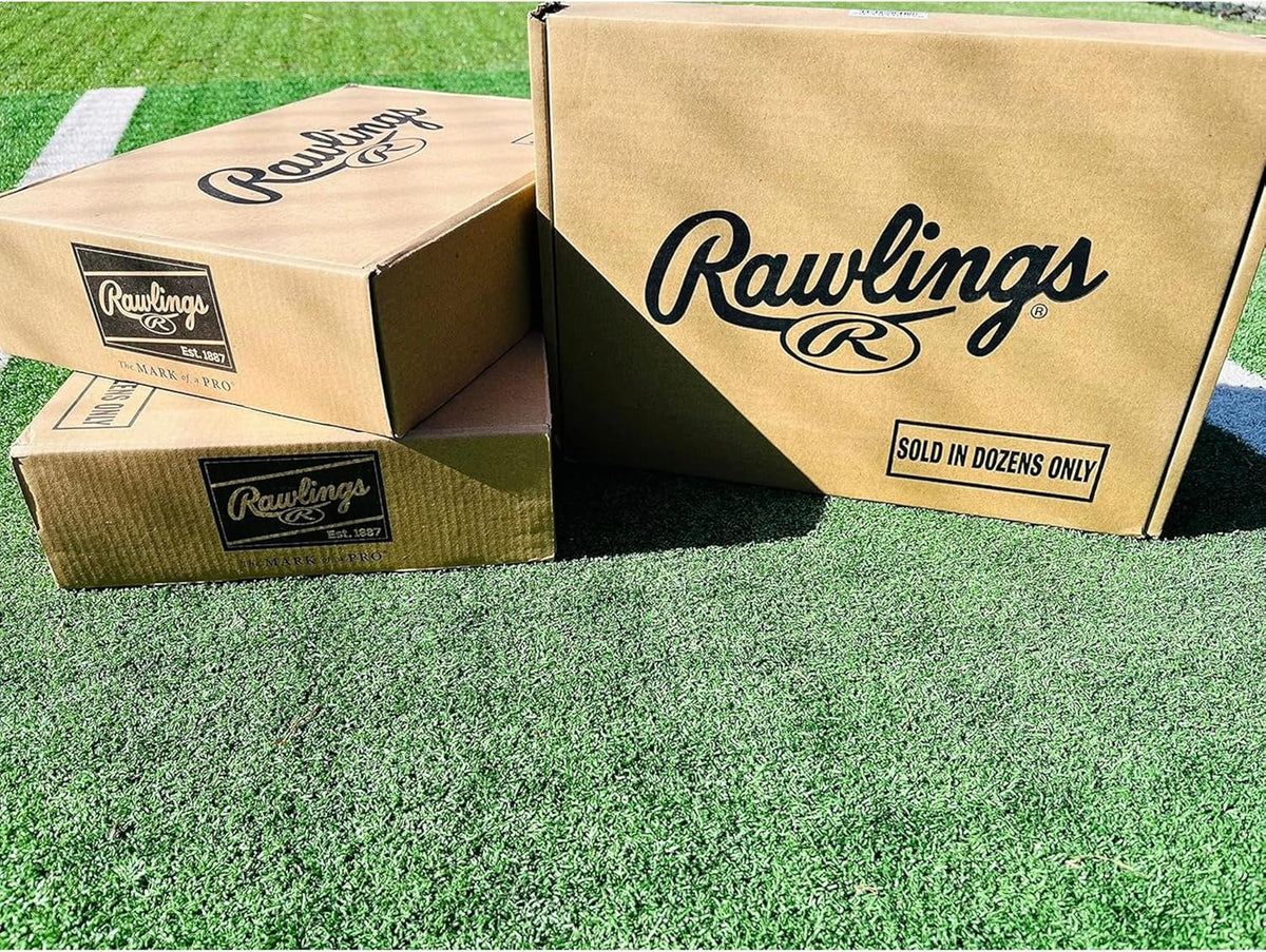 Rawlings Practice Baseballs - R100-P & FSR100-P | Ideal for Collegiate, High School & Youth Teams