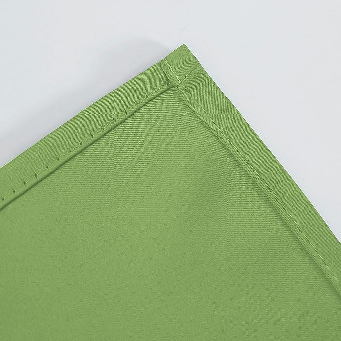 LEMOMO Light Green Blackout Curtains