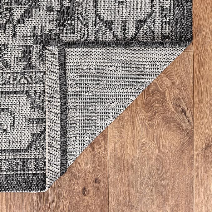 Keen Home Design Terrace Outdoor Runner Rug - 2x12 Washable Indoor/Outdoor Rug for Patio, Kitchen, Balcony, Beach, Garden, Deck and Porch, Size: 2'2"x11'10"