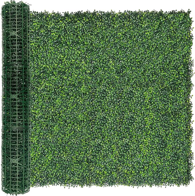Artificial Ivy Privacy Fence Screen:48"x 128" 4-Layer Leaf UV-Anti Faux