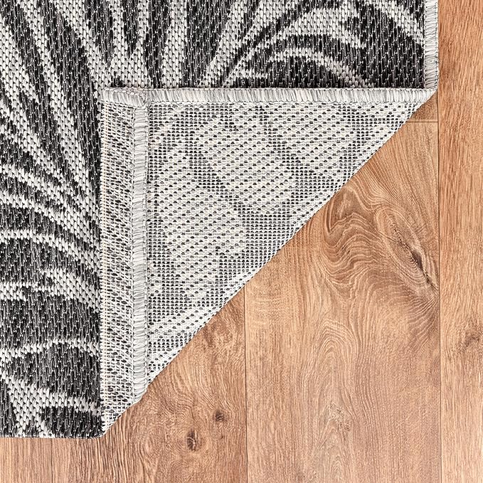 Keen Home Design Terrace Outdoor Area Rug - 8x10 Washable Indoor/Outdoor Rug for Patio, Kitchen, Balcony, Beach, Garden, Deck and Porch, Size: 7'7"x10'