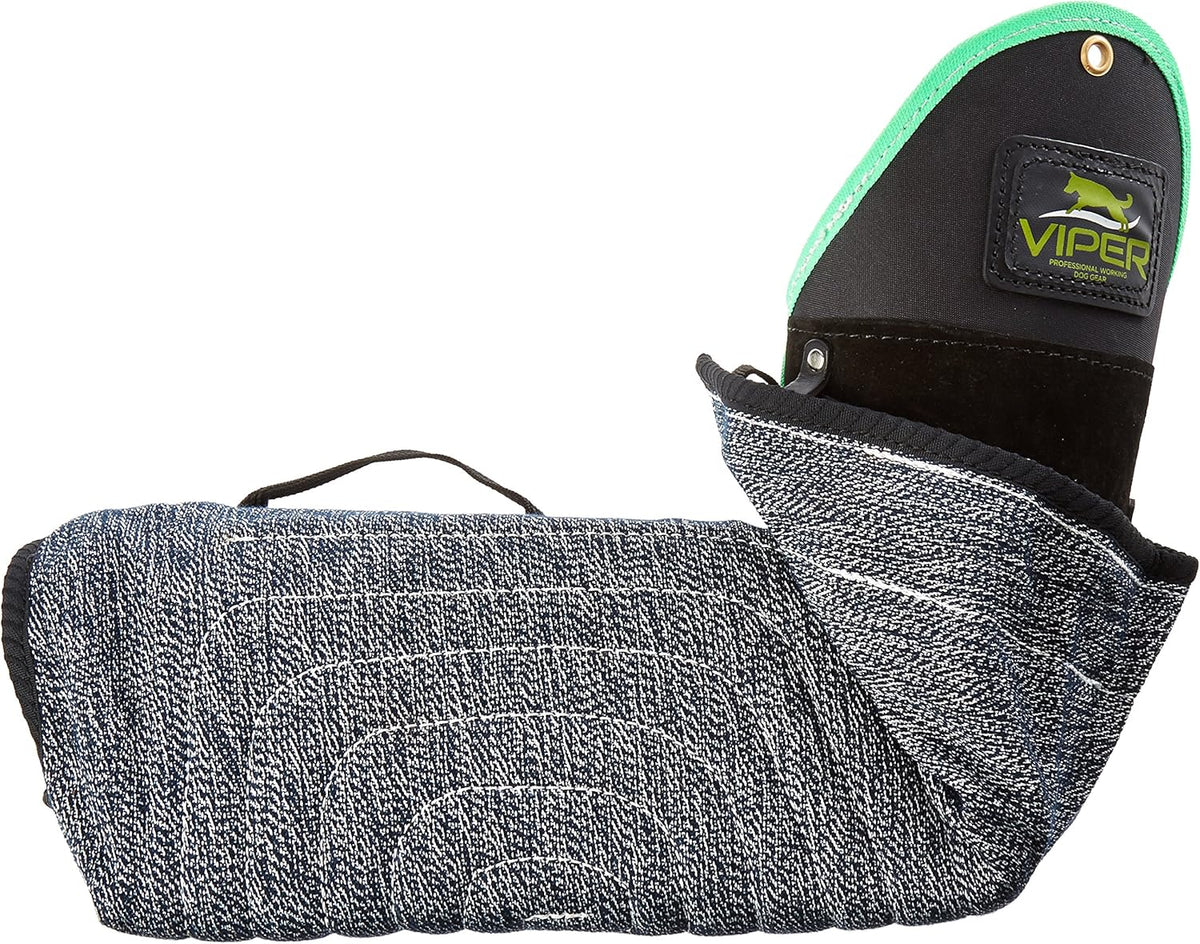 Viper Multi-Level Dog Bite Sleeve - 3-Way Adjustable Left Hand with Synthetic Cover
