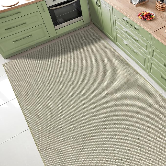Keen Home Design Terrace Outdoor Area Rug - 9x12 Washable Indoor/Outdoor Rug for Patio, Kitchen, Balcony, Beach, Garden, Deck and Porch, Size: 8'10"x12'