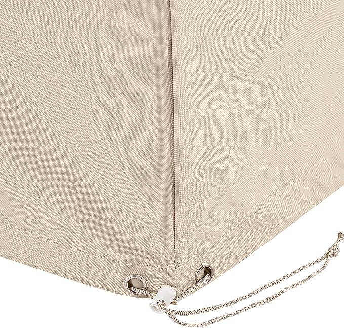 Crosley Furniture Patio Furniture Covers, Waterproof 4-Piece Cover Set for Outdoor Chairs, Sofa, Table, Tan