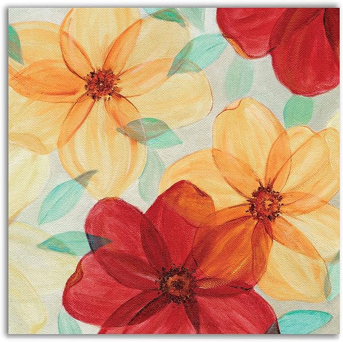 Wexford Home Flash of Spring II - Premium Gallery Wrapped Canvas - 4 Sizes Available Art Print, 32 x 22, Multicolor